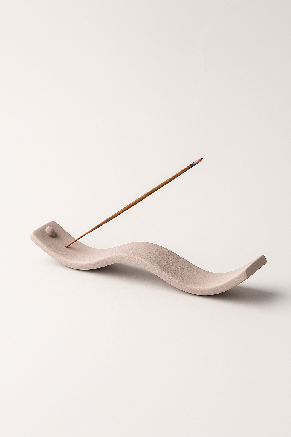 Opal Living Ceramic Wave Incense Holder